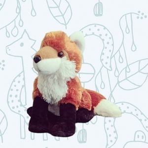 Wild Republic Cuddlekins Red Fox Soft Animal Plush Toy 12"